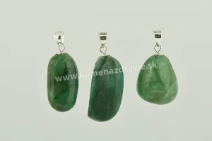 Prívesok smaragd - Ag