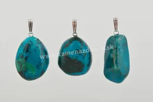 Prívesok chryzokol Ag