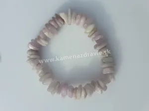 Náramok - disky - jaspis červený