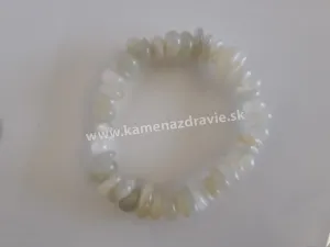 Náramok - disky - mesačný kameň