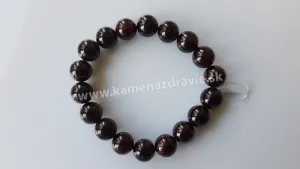 Guličkový náramok - granát